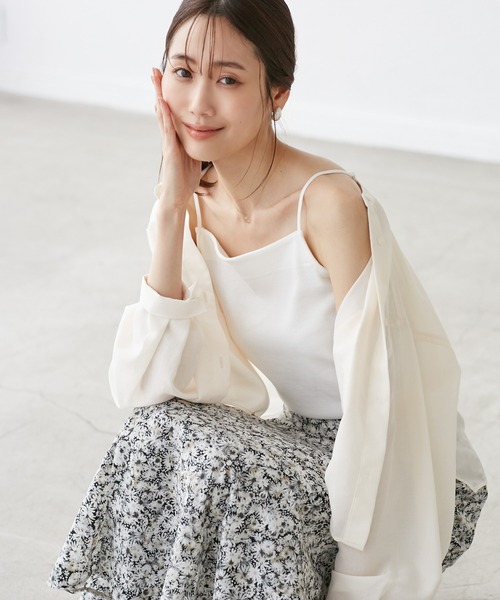 ROPE' PICNIC（ロペピクニック）の「【3WAY】キャミソール（キャミソール・レディース・グリーン系その他/ブラック/ホワイト・38）」の6枚目の写真