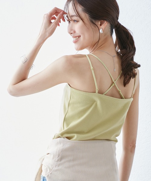 ROPE' PICNIC（ロペピクニック）の「【3WAY】キャミソール（キャミソール・レディース・グリーン系その他/ブラック/ホワイト・38）」の12枚目の写真