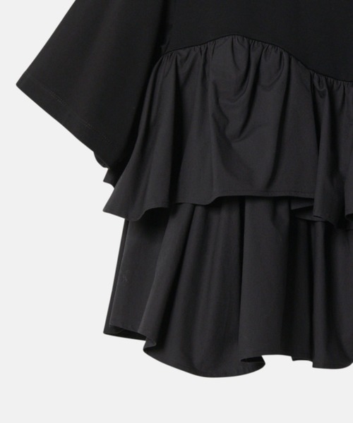 ショートラッフルカットトップス / Short Ruffle Cut Tops（T