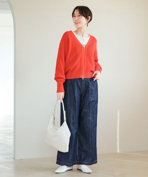 Elura（エルーラ）の「ソフトレザーショルダーＢＡＧ/326228（ハンドバッグ・レディース・ブラック/ホワイト/ベージュ・ONE SIZE）」の7枚目の写真