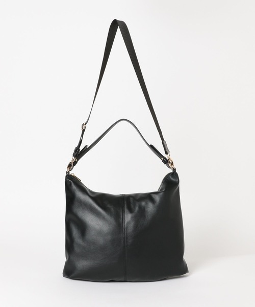 Elura（エルーラ）の「ソフトレザーショルダーＢＡＧ/326228（ハンドバッグ・レディース・ブラック/ホワイト/ベージュ・ONE SIZE）」の12枚目の写真