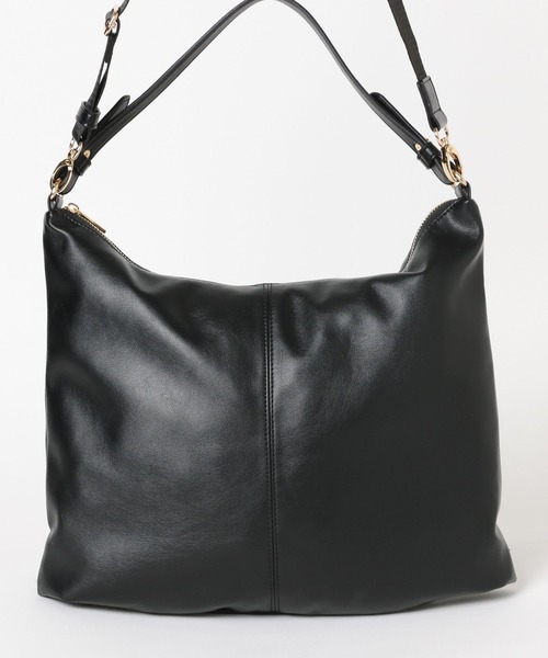 Elura（エルーラ）の「ソフトレザーショルダーＢＡＧ/326228（ハンドバッグ・レディース・ブラック/ホワイト/ベージュ・ONE SIZE）」の16枚目の写真