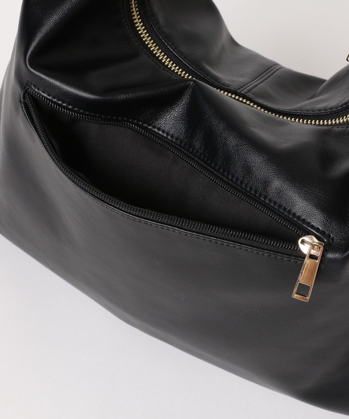 Elura（エルーラ）の「ソフトレザーショルダーＢＡＧ/326228（ハンドバッグ・レディース・ブラック/ホワイト/ベージュ・ONE SIZE）」の18枚目の写真