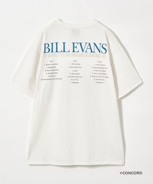 Bill Evans × BEAUTY&YOUTH＞V/V 1961 プリント Tシャツ（T