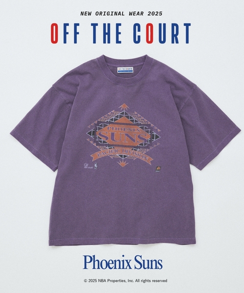 【本物新品保証】 オフ・ザ・コート / NBA by Court The Off バイ 別注 NBA トップス