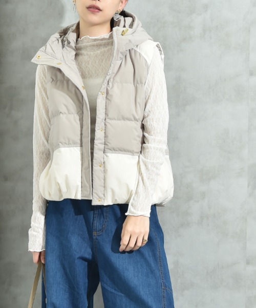 archivio アイボリー ダウンベスト 38 セール】Levi's/リーバイス ダウンベスト ライトインディゴ CELEBRATE