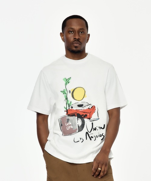 UNION（UNION TOKYO）（ユニオン）の「UNION TOKYO  CHILLIN TEE  ユニオントーキョー（Tシャツ/カットソー・メンズ・ホワイト系その他/ブラック・SMALL/MEDIUM/LARGE/X-LARGE/XX-LARGE）」の21枚目の写真