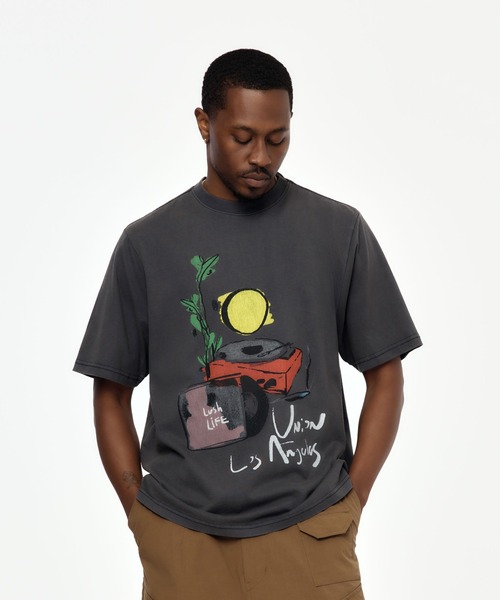 UNION（UNION TOKYO）（ユニオン）の「UNION TOKYO  CHILLIN TEE  ユニオントーキョー（Tシャツ/カットソー・メンズ・ホワイト系その他/ブラック・SMALL/MEDIUM/LARGE/X-LARGE/XX-LARGE）」の19枚目の写真