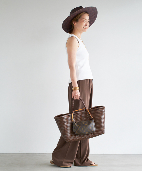 今季　Deuxieme Classe☆ *DINER B CROP タンクトップ 追加 Diner B CROP タンクトップ（ニット/セーター）｜Deuxieme