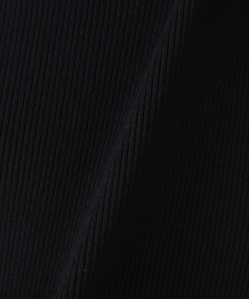 Deuxieme Classe(ドゥーズィエムクラス)の「*追加 Diner B CROP タンクトップ(ニット/セーター・レディース・ホワイト系その他/ダークブルー・FREE)」の5枚目の写真