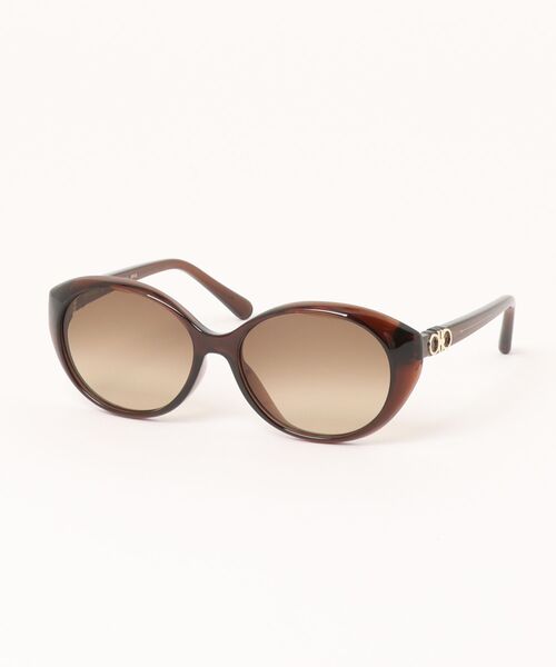 セール】【FERRAGAMO/フェラガモ】オーバル サングラス SF1074SLBN 232