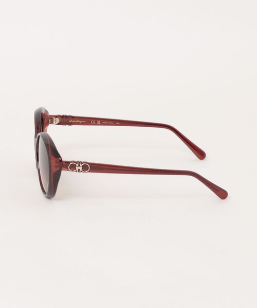 FERRAGAMO(フェラガモ)の「【FERRAGAMO/フェラガモ】オーバル サングラス SF1074SLBN 232(サングラス・レディース・ブラウン・FREE)」の4枚目の写真