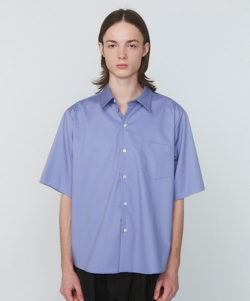 victim2022ssシャツ　ヴィクティム セール】VICTIM ヴィクティム / DENIM BIG SHIRT オーガニック