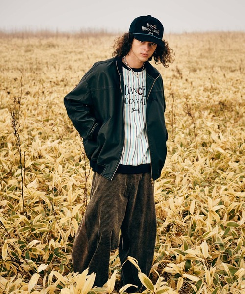 glamb(グラム)の「Hidden Valley Sweat / ヒドゥンバレースウェット(スウェット・メンズ・ブラック/ストライプ・S/M/L)」の13枚目の写真