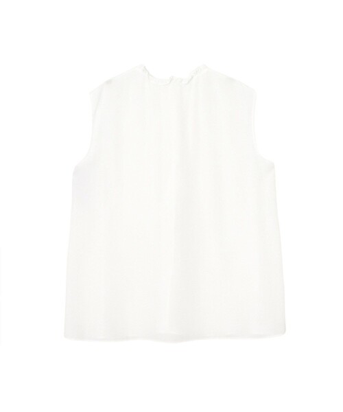 ANAYI（アナイ）の「クレープデシンフロントラッフルブラウス（シャツ/ブラウス・レディース・ネイビー/ピンク/ホワイト・38/36）」の21枚目の写真