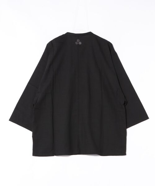 カヤ(カヤ)の「【カヤ】角袖バンドカラーメンズシャツ(シャツ/ブラウス・メンズ・ホワイト/スミクロ/エンジ・FREE)」の4枚目の写真