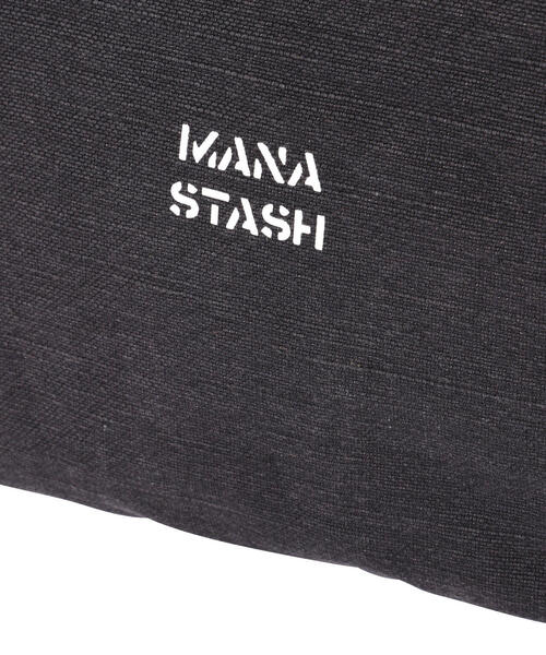 MANASTASH（マナスタッシュ）の「MANASTASH/マナスタッシュ  DENNY WY NP BAG/デニーウェイ ニュースペーパーバッグ（ショルダーバッグ・メンズ・ナチュラル/チャコールグレー・F）」の7枚目の写真