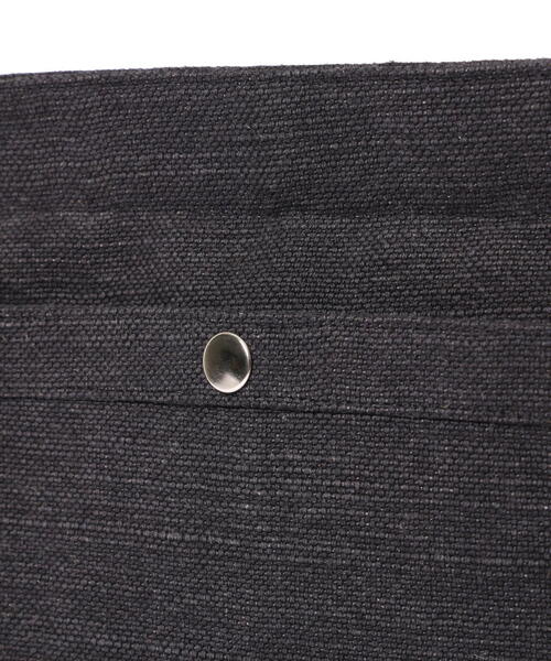 MANASTASH（マナスタッシュ）の「MANASTASH/マナスタッシュ  DENNY WY NP BAG/デニーウェイ ニュースペーパーバッグ（ショルダーバッグ・メンズ・ナチュラル/チャコールグレー・F）」の11枚目の写真