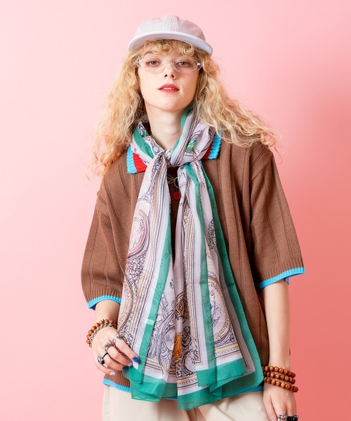 アーツアンドサイエンス　大判スカーフ Square scarf M (DMG-B 2024/ Cotton) – ARTS&SCIENCE ONLINE SELLER