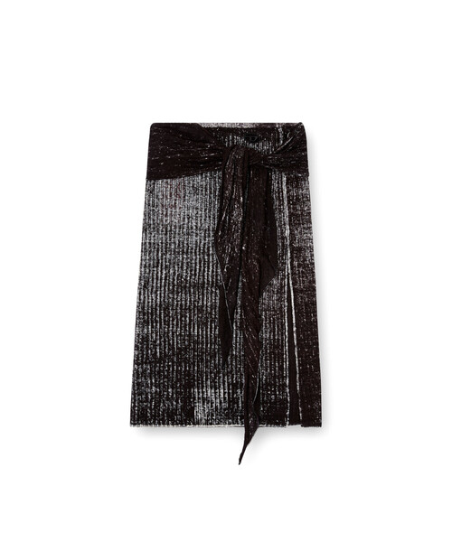 DIESEL(ディーゼル)の「ウィメンズ ニットスカート M-EGANOID(スカート・レディース・ブラック・LARGE/SMALL/MEDIUM/X-SMALL)」の4枚目の写真