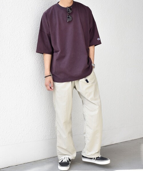 大人気！mnml★ MISSING ポケット Tシャツ ★クーポン付き 受注発注】 ひんやりポケット付きBIGTシャツ M L 【メール便