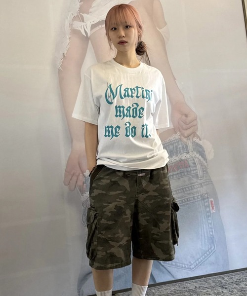 Martini Made Me Do It Tee（Tシャツ/カットソー）｜SCULPTOR