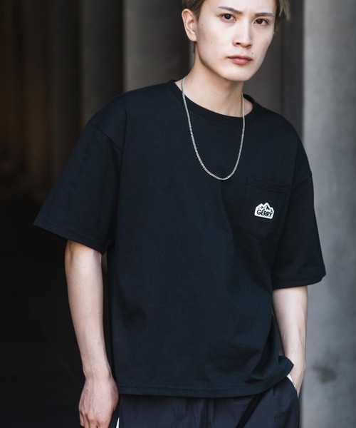 GERRY(ジェリー)の「【GERRY】別注 マウントロゴ ポケット半袖Tシャツ(Tシャツ/カットソー・メンズ・ホワイト/ブラック/ホワイト系/ブラック系・X-LARGE/LARGE/MEDIUM/SMALL)」の18枚目の写真