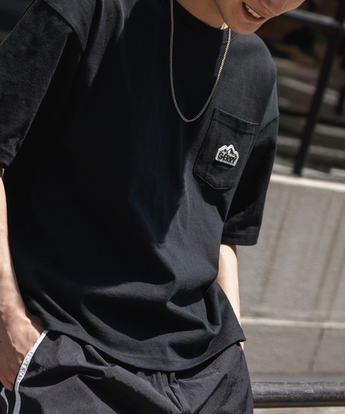 GERRY(ジェリー)の「【GERRY】別注 マウントロゴ ポケット半袖Tシャツ(Tシャツ/カットソー・メンズ・ホワイト/ブラック/ホワイト系/ブラック系・X-LARGE/LARGE/MEDIUM/SMALL)」の20枚目の写真