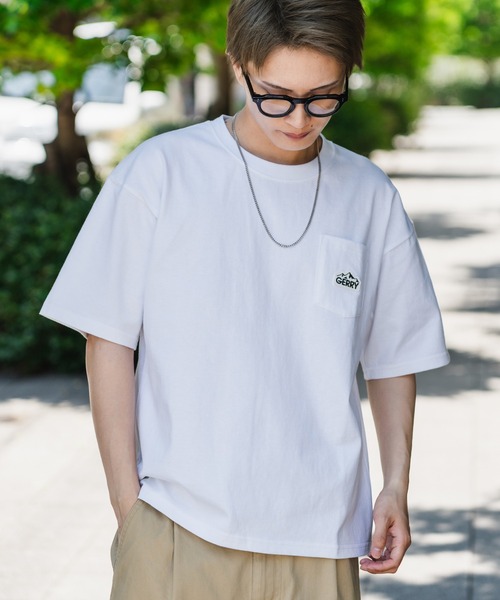 GERRY(ジェリー)の「【GERRY】別注 マウントロゴ ポケット半袖Tシャツ(Tシャツ/カットソー・メンズ・ホワイト/ブラック/ホワイト系/ブラック系・X-LARGE/LARGE/MEDIUM/SMALL)」の13枚目の写真