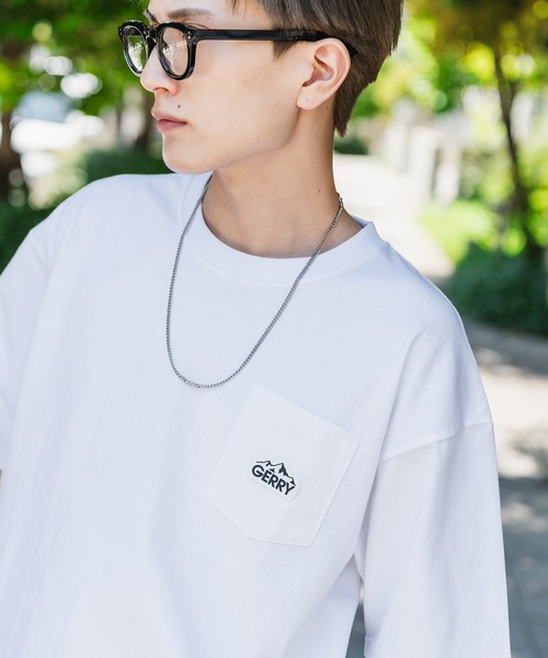 GERRY(ジェリー)の「【GERRY】別注 マウントロゴ ポケット半袖Tシャツ(Tシャツ/カットソー・メンズ・ホワイト/ブラック/ホワイト系/ブラック系・X-LARGE/LARGE/MEDIUM/SMALL)」の16枚目の写真