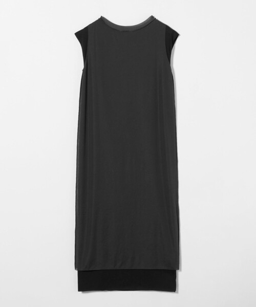 ASTRAET（アストラット）の「＜ASTRAET＞テンジクxシフォン レイヤード ワンピース（ワンピース・レディース・ブラック/ダークブラウン・FREE）」の16枚目の写真