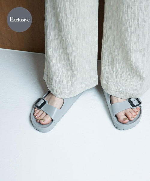 BIRKENSTOCK（ビルケンシュトック）の「BIRKENSTOCK　Exclusive Arizona SB EVA(N)（サンダル・レディース・カーキ/ライトグレー・36/38/37）」の2枚目の写真