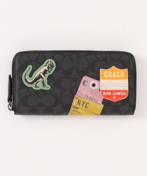 COACH アコーディオン ウォレット 百貨店ライン コイン入れ付 アコーディオン ウォレット （財布・コインケース