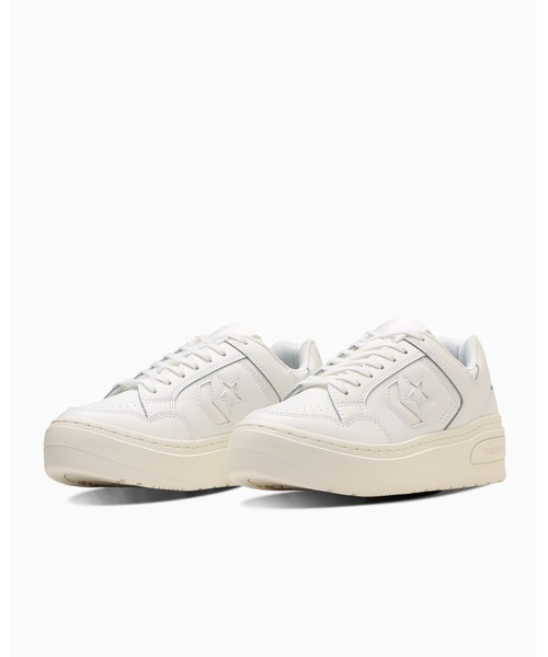 CONVERSE(コンバース)の「WEAPON PLTS OX / ウエポン PLTS OX(スニーカー・レディース・ホワイト・5.5/6/6.5/7/7.5/8/5)」の4枚目の写真