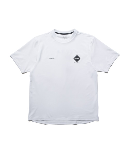 【新品】エフシーレアルブリストル ソフ ビッグロゴポロシャツ ホワイト Lサイズ fcrb_250087_navystripe.jpg