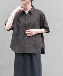 FORK&SPOON | FORK&SPOON　アニヴェンサッカーシャツ(シャツ/ブラウス)