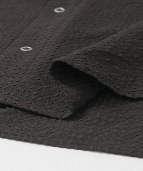 FORK&SPOON(フォークアンドスプーン)の「FORK&SPOON アニヴェンサッカーシャツ(シャツ/ブラウス・レディース・ダークブラウン/ブラック・1)」の20枚目の写真