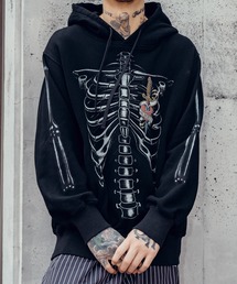 Subciety | Skelton hoodie(パーカー)