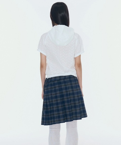 PLACE STUDIO(プレイススタジオ)の「PLACE STUDIO/レースシャーリングジャケット(ブルゾン・レディース・ホワイト/ブラック・FREE)」の15枚目の写真