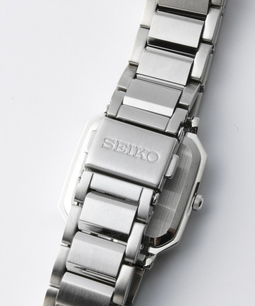 SEIKO アナログクォーツ時計 シルバー SEIKO/セイコーコラボレーション メタル シルバー（アナログ