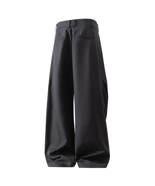 HOOK(フック)の「タックカーブワイドパンツ(カーゴパンツ・メンズ・ダークグレー/ベージュ/ブラック・MEDIUM/LARGE/X-LARGE)」の16枚目の写真