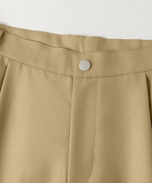 HOOK(フック)の「タックカーブワイドパンツ(カーゴパンツ・メンズ・ダークグレー/ベージュ/ブラック・MEDIUM/LARGE/X-LARGE)」の19枚目の写真