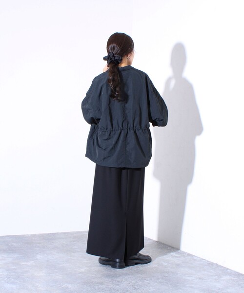 GLOSTER（グロスター）の「【GLOSTER/グロスター】ミリタリーテイスト ショート丈モッズブルゾン 裏メッシュ（ブルゾン・メンズ・ブラック/オリーブ/カモフラージュ・M/L）」の7枚目の写真