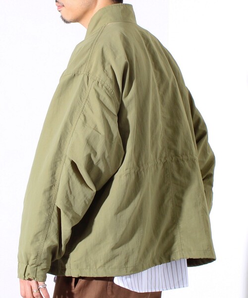 GLOSTER（グロスター）の「【GLOSTER/グロスター】ミリタリーテイスト ショート丈モッズブルゾン 裏メッシュ（ブルゾン・メンズ・ブラック/オリーブ/カモフラージュ・M/L）」の21枚目の写真