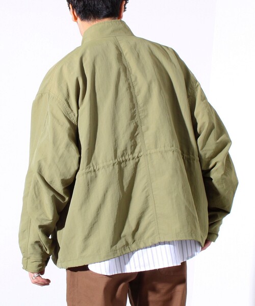 GLOSTER（グロスター）の「【GLOSTER/グロスター】ミリタリーテイスト ショート丈モッズブルゾン 裏メッシュ（ブルゾン・メンズ・ブラック/オリーブ/カモフラージュ・M/L）」の20枚目の写真