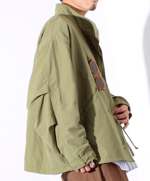 GLOSTER（グロスター）の「【GLOSTER/グロスター】ミリタリーテイスト ショート丈モッズブルゾン 裏メッシュ（ブルゾン・メンズ・ブラック/オリーブ/カモフラージュ・M/L）」の19枚目の写真