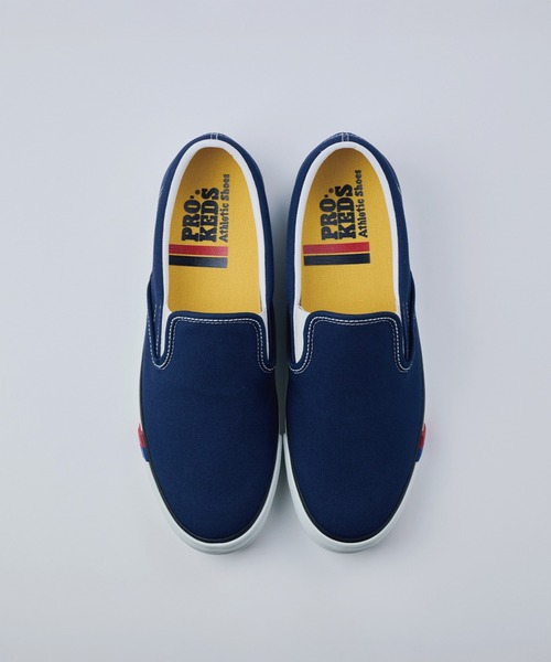 PRO-Keds（プロケッズ）の「PRO-Keds プロケッズ スリップ-オン（スニーカー・メンズ・ホワイト/グリーン/レッド/ネイビー/ブルー/ブラック・23.5cm/24.0cm/24.5cm/25.0cm/26.0cm/26.5cm/27.0cm/27.5cm/28.0cm/25.5cm/23.0cm）」の4枚目の写真