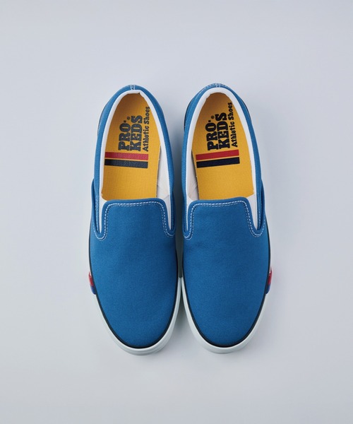 PRO-Keds（プロケッズ）の「PRO-Keds プロケッズ スリップ-オン（スニーカー・メンズ・ホワイト/グリーン/レッド/ネイビー/ブルー/ブラック・23.5cm/24.0cm/24.5cm/25.0cm/26.0cm/26.5cm/27.0cm/27.5cm/28.0cm/25.5cm/23.0cm）」の5枚目の写真