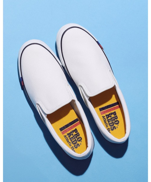 PRO-Keds（プロケッズ）の「PRO-Keds プロケッズ スリップ-オン（スニーカー・メンズ・ホワイト/グリーン/レッド/ネイビー/ブルー/ブラック・23.5cm/24.0cm/24.5cm/25.0cm/26.0cm/26.5cm/27.0cm/27.5cm/28.0cm/25.5cm/23.0cm）」の18枚目の写真