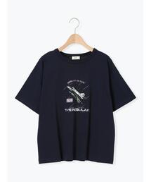 SM2 | [接触冷感]スペースモチーフプリントTシャツ(Tシャツ/カットソー)